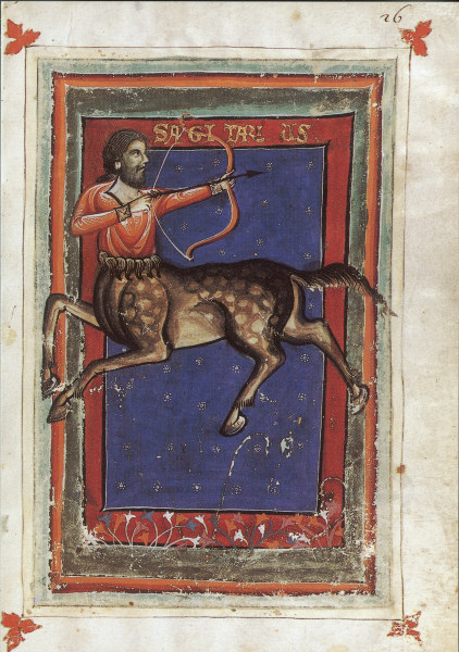 Tierkreis, Schuetze / aus Zothorus - - Astrologie / Zodiaque : Sagittaire, du 2